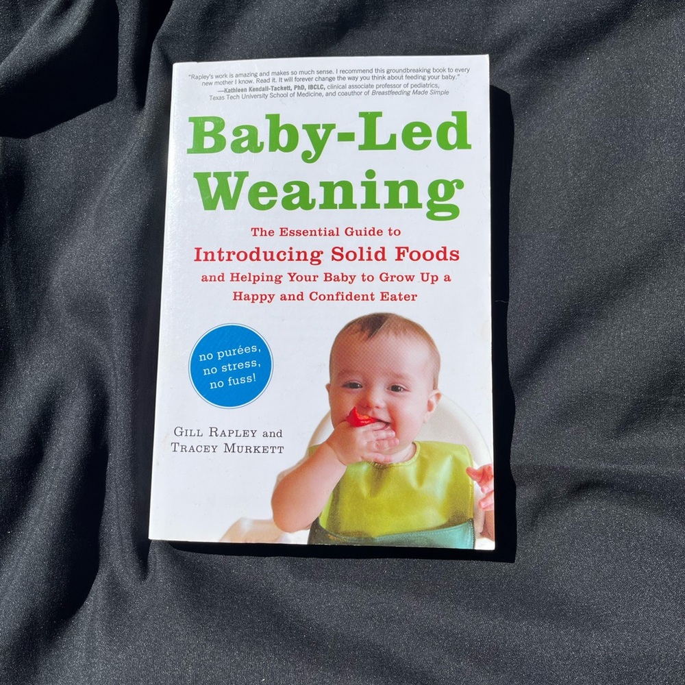 📚3 for $12📚 Baby-Led Weaning by Gill Rapley and Tracey Murkett
